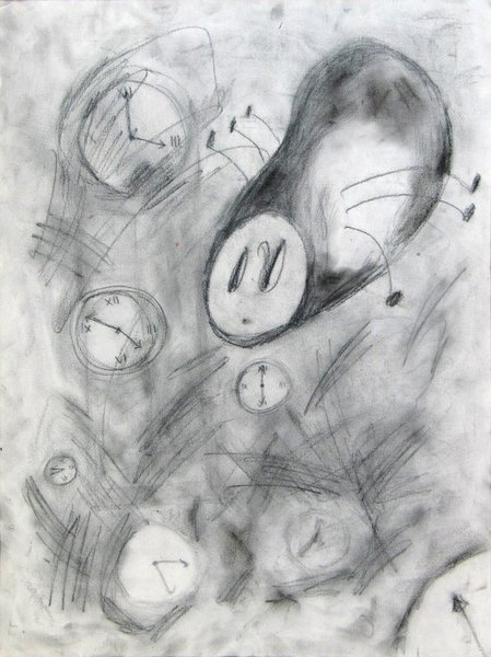 Tick
c.1995
15x20
charcoal on illustration board
