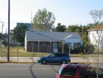 creepy "utility" house across the street